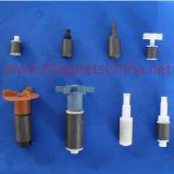 Fountain pump rotor magnets